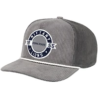 Men's Colosseum  Gray Penn State Nittany Lions Where's My Hat Podium Adjustable Trucker Hat