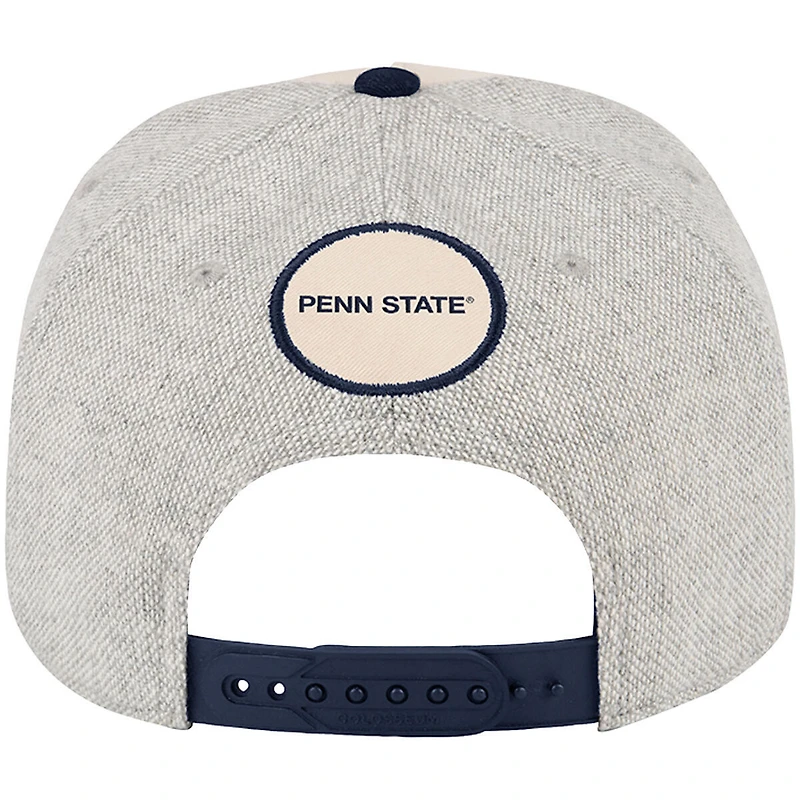 Casquette ajustable Frank Podium pour homme Colosseum Natural Penn State Nittany Lions