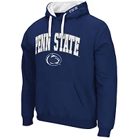 Men's Colosseum Navy Penn State Nittany Lions Big & Tall Arch Logo 2.0 Pullover Hoodie