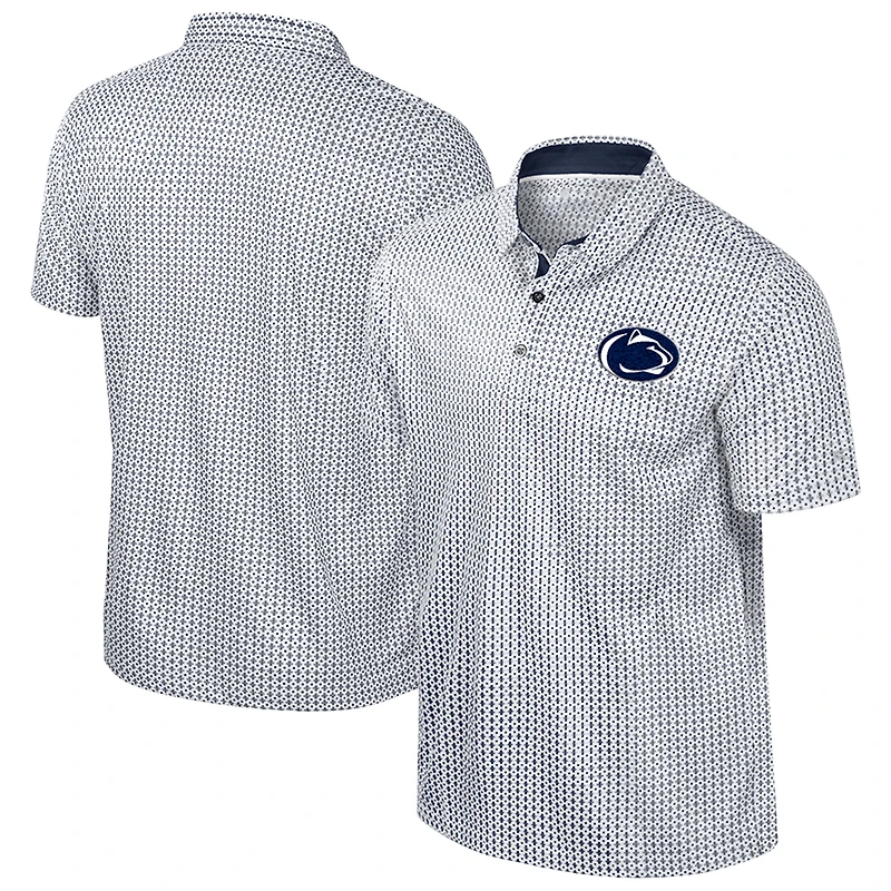 Polo Marty Rival bleu marine pour homme Colosseum Penn State Nittany Lions Big & Tall
