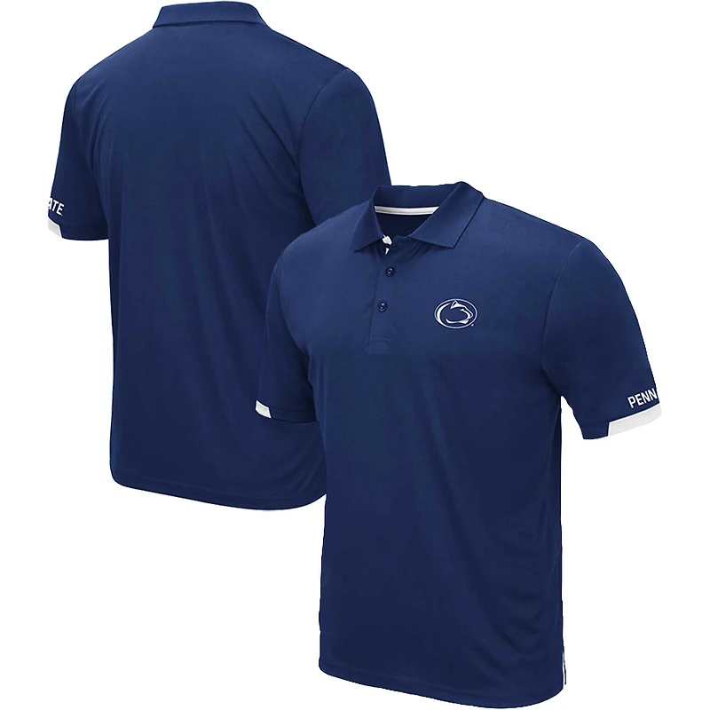 Polo Santry grande taille Penn State Nittany Lions bleu marine Colosseum pour homme