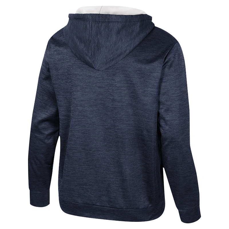 Men's Colosseum Navy Penn State Nittany Lions Cypher Half-Zip Hoodie