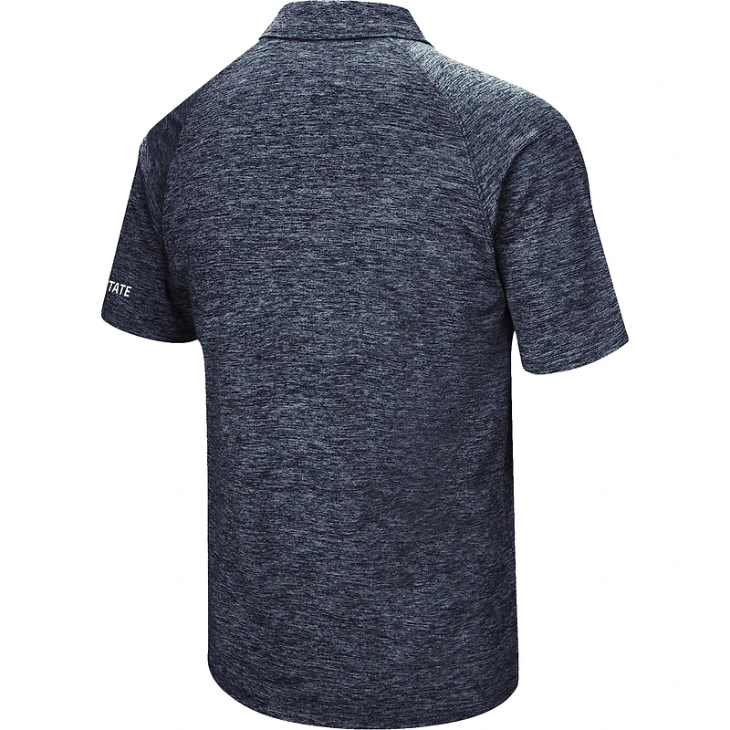 Men's Colosseum Navy Penn State Nittany Lions Down Swing Polo