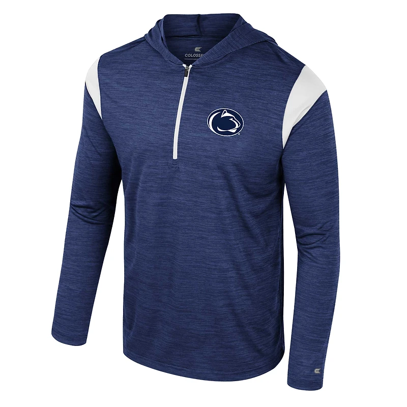 Coupe-vent à demi-zip Colosseum Navy Penn State Nittany Lions Dozer pour homme