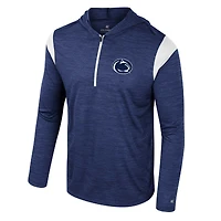 Coupe-vent à demi-zip Colosseum Navy Penn State Nittany Lions Dozer pour homme
