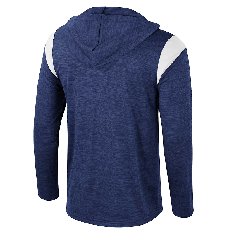 Coupe-vent à demi-zip Colosseum Navy Penn State Nittany Lions Dozer pour homme