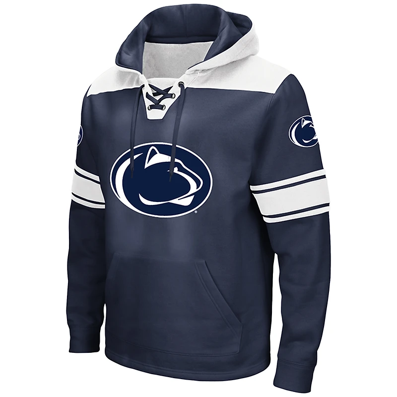 Sweat à capuche lacets 2.0 pour homme Colosseum Navy Penn State Nittany Lions