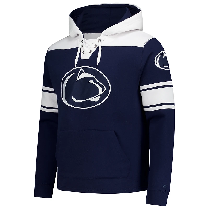 Sweat à capuche lacets 2.0 pour homme Colosseum Navy Penn State Nittany Lions