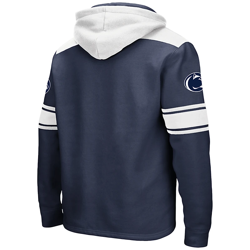 Sweat à capuche lacets 2.0 pour homme Colosseum Navy Penn State Nittany Lions