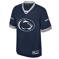 Men's Colosseum  Navy Penn State Nittany Lions Nothing But The Hits Football Jersey