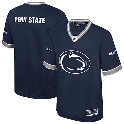 Men's Colosseum  Navy Penn State Nittany Lions Nothing But The Hits Football Jersey
