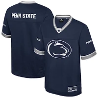 Men's Colosseum  Navy Penn State Nittany Lions Nothing But The Hits Football Jersey