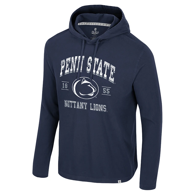 Sweat à capuche délavé bleu marine Colosseum Penn State Nittany Lions Simoleans pour homme