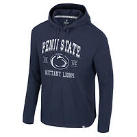 Sweat à capuche délavé bleu marine Colosseum Penn State Nittany Lions Simoleans pour homme