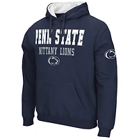 Men's Colosseum Navy Penn State Nittany Lions Sunrise Pullover Hoodie