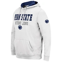 Men's Colosseum White Penn State Nittany Lions Sunrise Pullover Hoodie