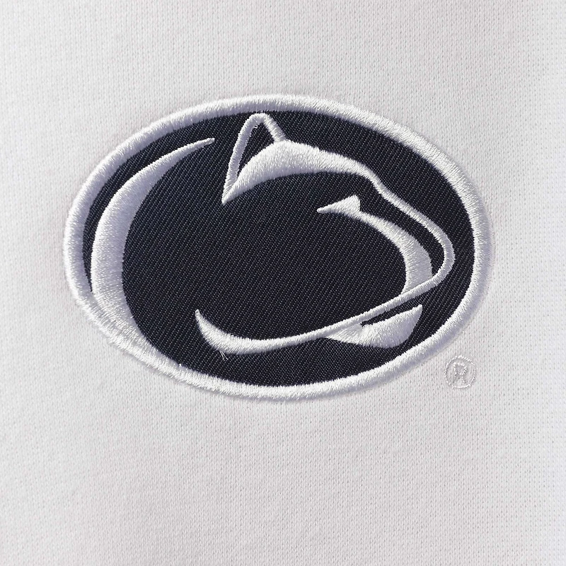 Colosseum White Penn State Nittany Lions Tortugas Logo Quarter-Zip Jacket pour homme