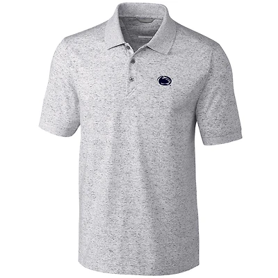 Polo gris Cutter & Buck pour homme, Penn State Nittany Lions, grande taille, Advantage Space Dye