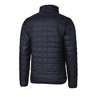 Men's Cutter & Buck  Navy Penn State Nittany Lions Alumni Logo Rainier PrimaLoft Eco Insulated Full-Zip Puffer Vest