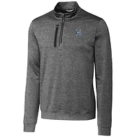 Pull-over zippé quart de tour Stealth Vault pour homme, couleur acier, Penn State Nittany Lions, la marque Cutter & Buck.
