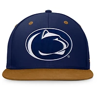 Men's Fanatics Navy/Brown Penn State Nittany Lions NoBo Fitted Hat