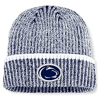 Men's Fanatics  Navy/White Penn State Nittany Lions Haze Cuffed Knit Hat