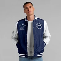 Veste à boutons-pression intégrale Elements Elite Penn State Nittany Lions pour homme Fanatics bleu marine