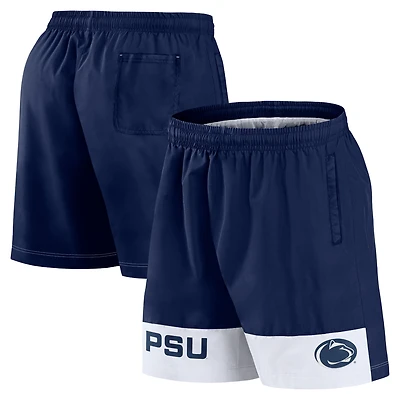 Short tissé Intensity Penn State Nittany Lions Elements Fanatics pour hommes bleu marine