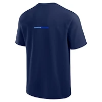 T-shirt Fanatics bleu marine Penn State Nittany Lions Flex Tri-Blend pour homme