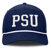 Men's Fanatics  Navy Penn State Nittany Lions Foul Ball Rope Adjustable Hat