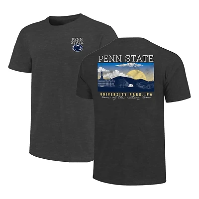 Men's Heather Charcoal Penn State Nittany Lions Big & Tall Campus Scene Core T-Shirt