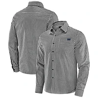 Men's J. Palmer Black Penn State Nittany Lions Dual Threat Long Sleeve Button-Up Shirt