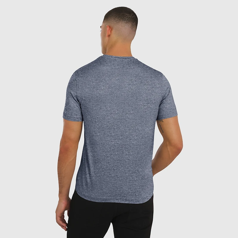 T-shirt J. Palmer bleu marine chiné pour homme, Penn State Nittany Lions, quatre points