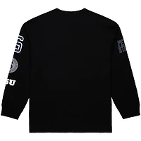 Men's Mitchell & Ness Black Penn State Nittany Lions Training Camp Long Sleeve T-Shirt