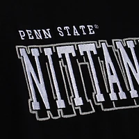 T-shirt à manches longues Mitchell & Ness noir pour homme, Penn State Nittany Lions Training Camp