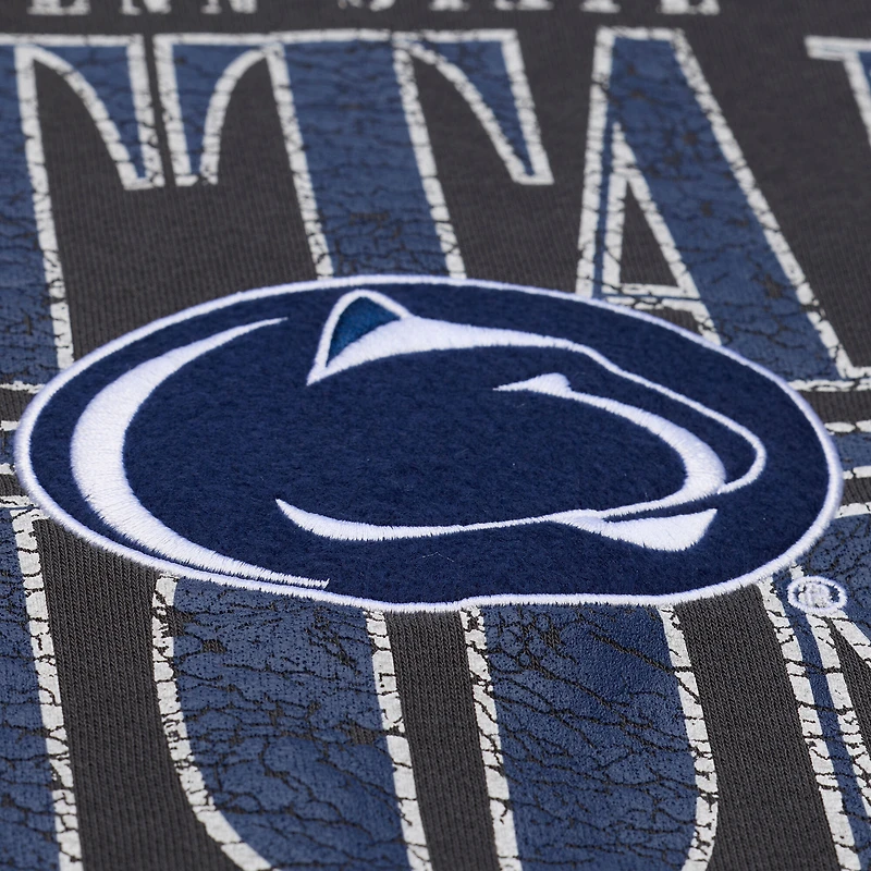 Men's Mitchell & Ness Charcoal Penn State Nittany Lions Downtown Fleece Sweatshirt