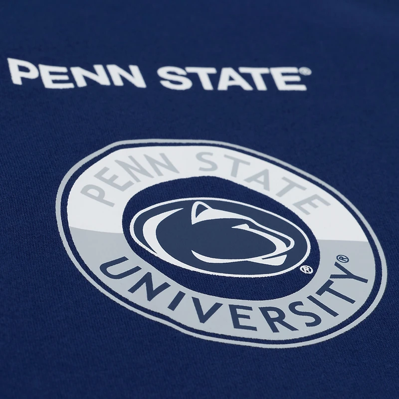 T-shirt premium Mitchell & Ness Navy Penn State Nittany Lions Double Clutch pour homme