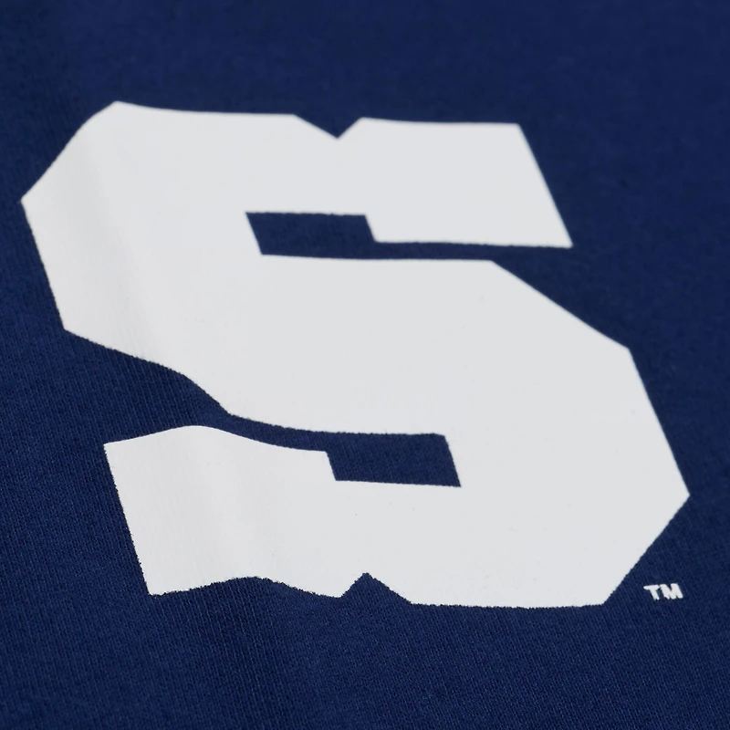 T-shirt premium Mitchell & Ness Navy Penn State Nittany Lions Double Clutch pour homme