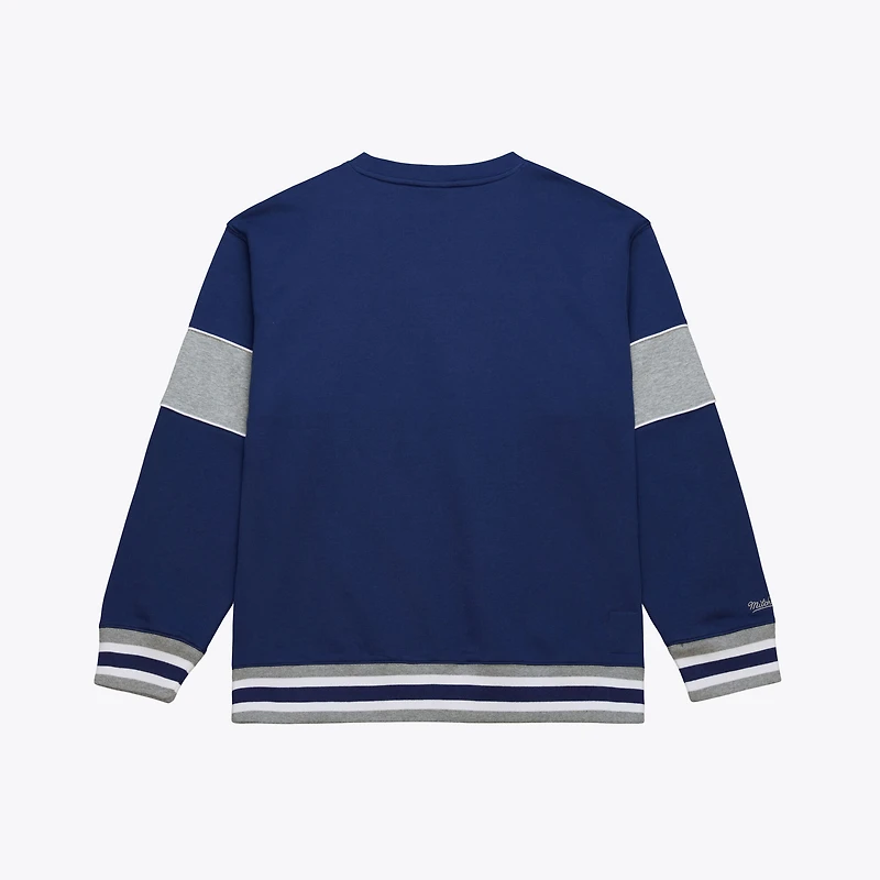 Sweat-shirt polaire Mitchell & Ness bleu marine Penn State Nittany Lions pour homme