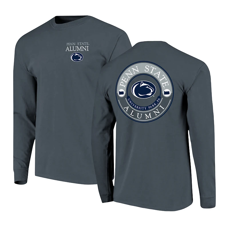 T-shirt à manches longues pour homme Penn State Nittany Lions Circle Seal Alumni, bleu marine