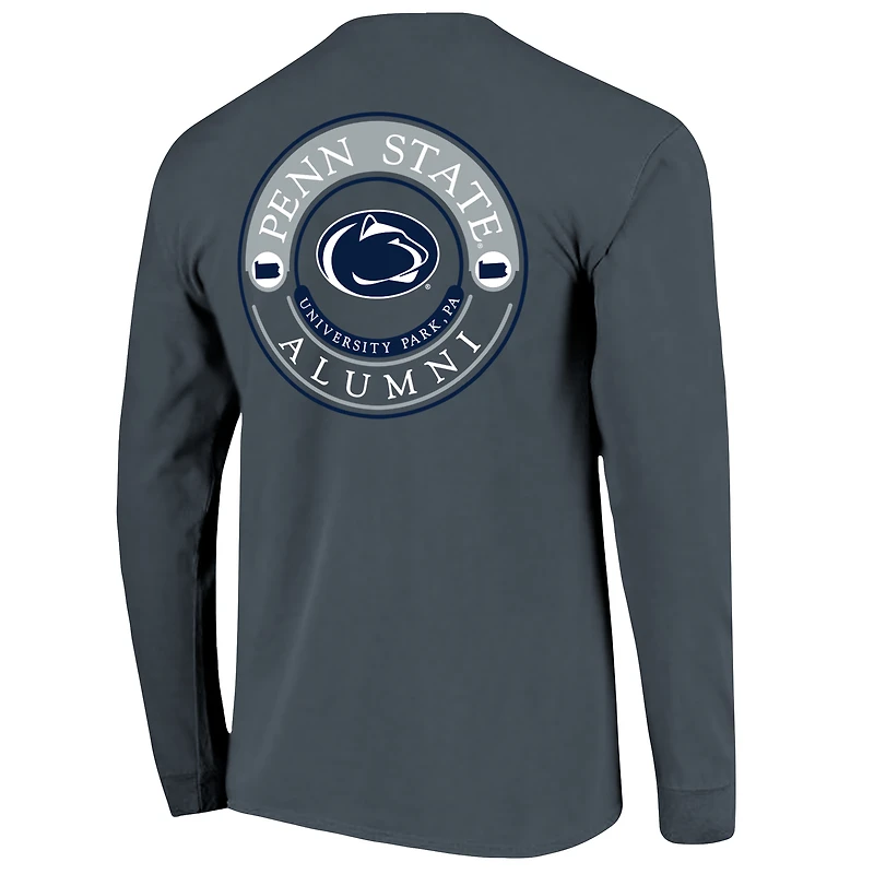 T-shirt à manches longues pour homme Penn State Nittany Lions Circle Seal Alumni, bleu marine