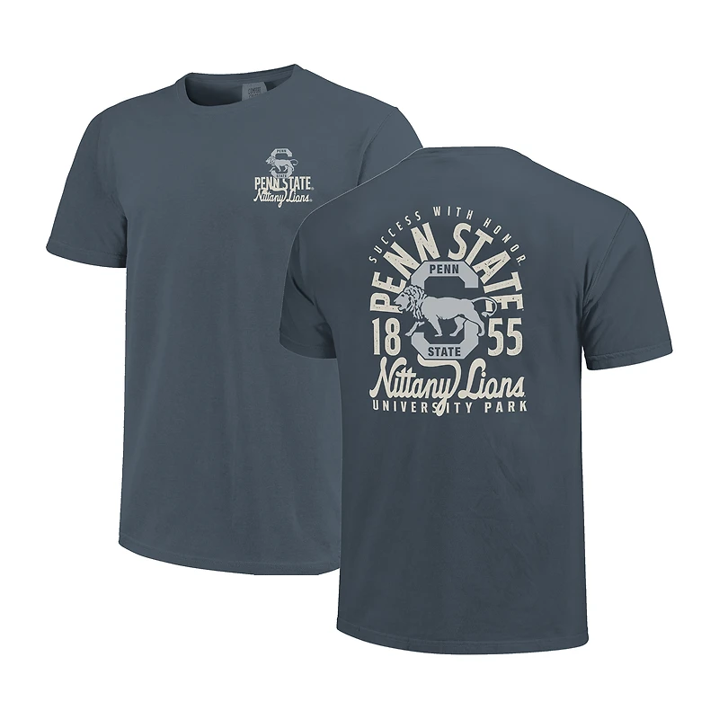 T-shirt bleu marine pour homme avec logo de la mascotte des Nittany Lions Penn State