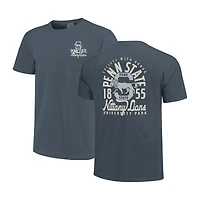 T-shirt bleu marine pour homme avec logo de la mascotte des Nittany Lions Penn State