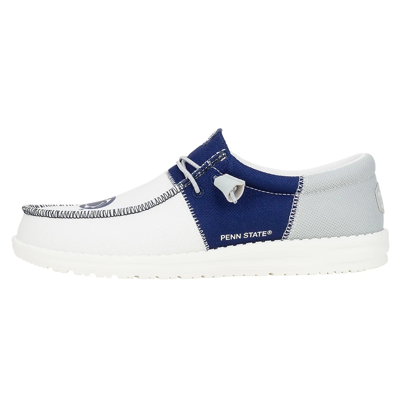 Chaussures décontractées Wally pour hommes Penn State Nittany Lions bleu marine