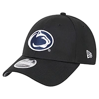 Casquette ajustable extensible à boutons-pression Pivot 9FORTY Penn State Nittany Lions pour homme New Era noire
