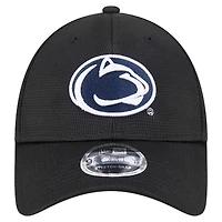 Casquette ajustable extensible à boutons-pression Pivot 9FORTY Penn State Nittany Lions pour homme New Era noire