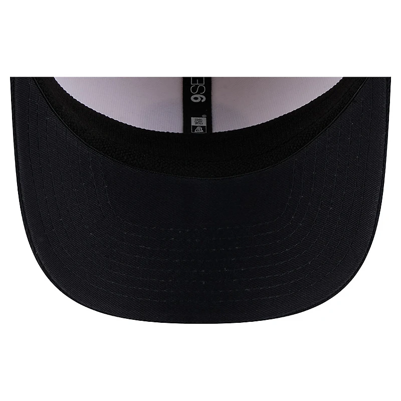 Casquette ajustable New Era 9SEVENTY en velours côtelé crème/bleu marine pour homme des Penn State Nittany Lions