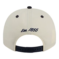 Men's New Era  Cream/Navy Penn State Nittany Lions Two-Tone Arched 9FIFTY Snapback Hat