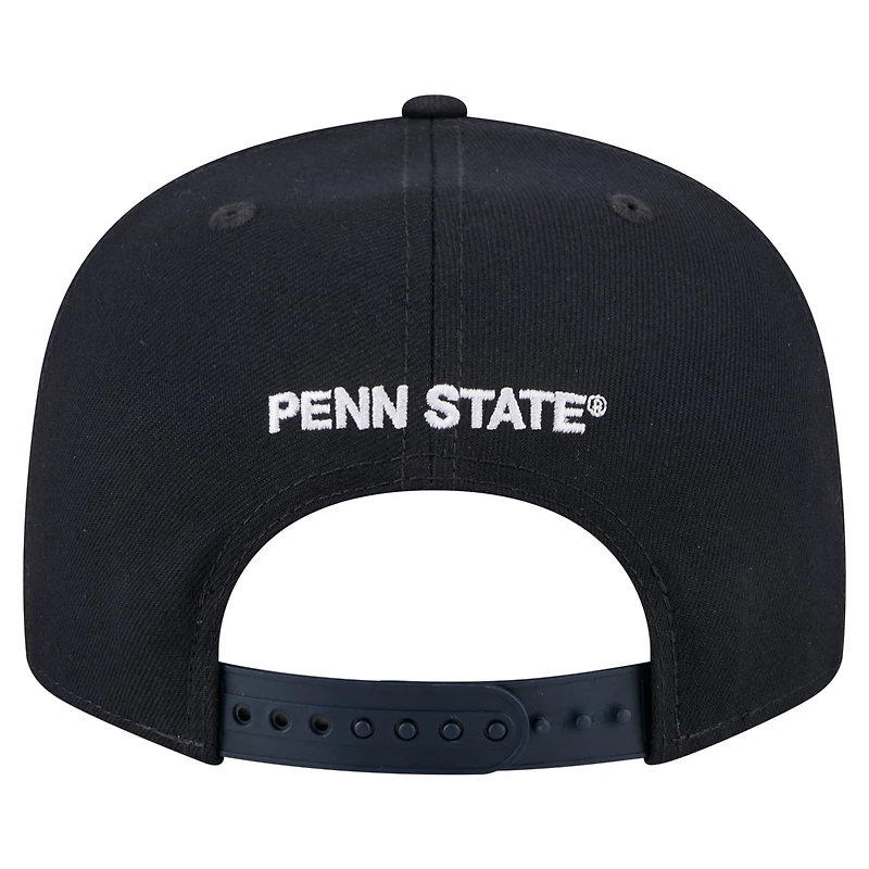 Men's New Era Navy Penn State Nittany Lions Go Team 9FIFTY Snapback Hat