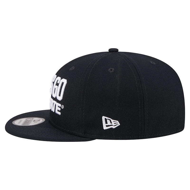 Casquette snapback New Era 9FIFTY bleu marine Penn State Nittany Lions pour homme